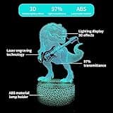 Crtivetoys 3D Dinosaur Night Light for Boys thumbnail 4