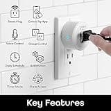 Geeni DOT Smart Wi-Fi Outlet Plug thumbnail 2