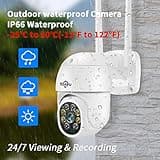 Hiseeu 2K 3MP PTZ Security Camera Outdoor thumbnail 2
