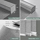 Yoolax Free-Stop Blackout Roller Shade thumbnail 5