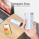 USB Multi Plug Outlet Extender thumbnail 3
