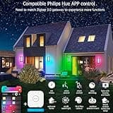 Zigbee 1400lm Smart Outdoor Wall Lights thumbnail 4