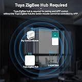 MHCOZY 1 Channel DC 12V 24V AC 100-240V Tuya Smart Life app Dry Contact Zigbee Smart Relay Switch Module thumbnail 4
