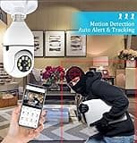 2PCS 3MP Light Bulb Security Camera thumbnail 3