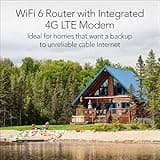 NETGEAR Nighthawk 4-Stream AX4 WiFi 6 Router with 4G LTE Built-in Modem (LAX20) thumbnail 2
